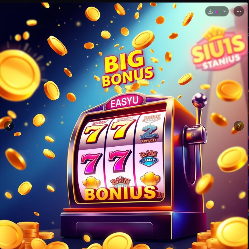 Situs Judi Slot Bonus Besar – Raih Mega Win Hanya & Sekali Spin!